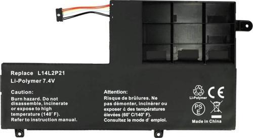 Lenovo ile Uyumlu Yoga 500-14IBD Versiyon 20583, 20590, 80N4, 80NE Batarya Pil-  L14M3P21, L14L3P21