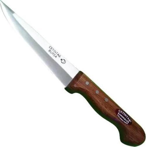 Bursa Kurban Ve Kasap Bıçağı No:0, 12 Cm, Ahşap Gül Sap