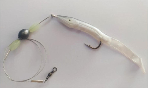 Levrek Lüfer Avcısı (3 ADET) Çelik Telli Silikon Balık Füme 11 Cm