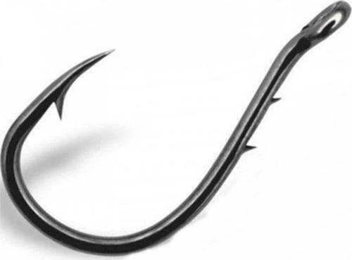 Chinu With Ring Tırnaklı 1/0 No. Delikli Paslanmaz Black Nickel Iğne