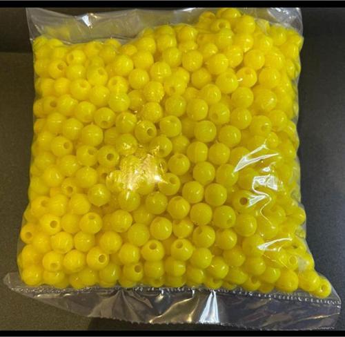 Sazan Boncuk Dip Yemi 8 mm 1.000 ad Sarı