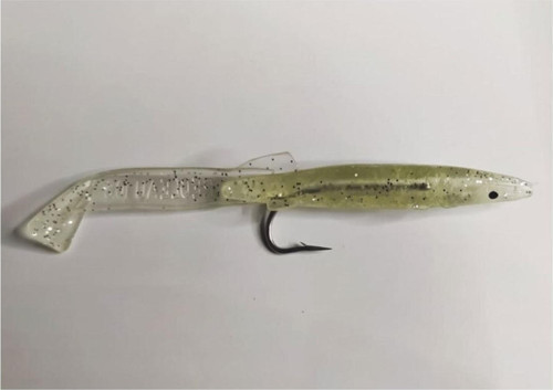 Raglou Tarzı Iğneli Silikon Yem 10,5 Cm Şeffaf (2 AD)