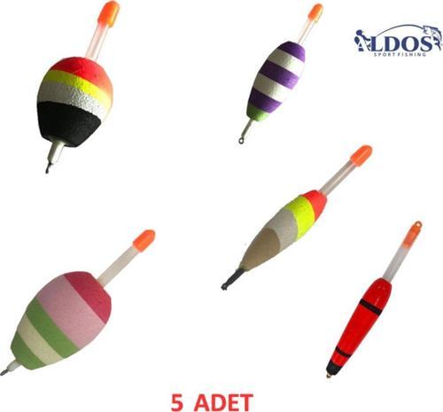 Işık Fosfor Takılabilen Olta Şamandırası (5'li paket)