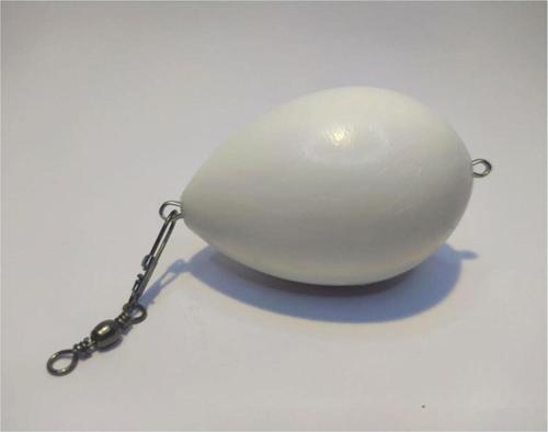 Bulrag Zargana Topu Olta Şamandıra 40 gr Beyaz (3 AD)