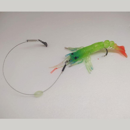 Karides Sahte Silikon Shrimp Balık Yemi Silikon Karides 7,62 cm 6,5 gr