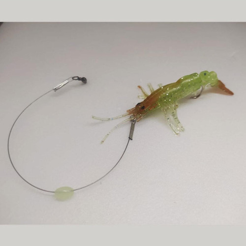 Karides Sahte Silikon Shrimp Balık Yemi Silikon Karides 7,62 cm 6,5 gr