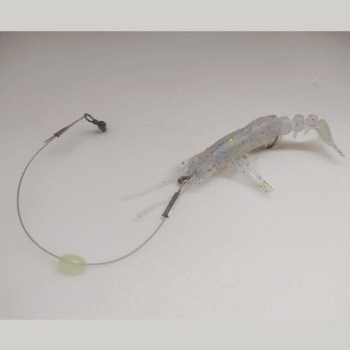 Karides Sahte Silikon Shrimp Balık Yemi Silikon Karides 7,62 cm 6,5 gr