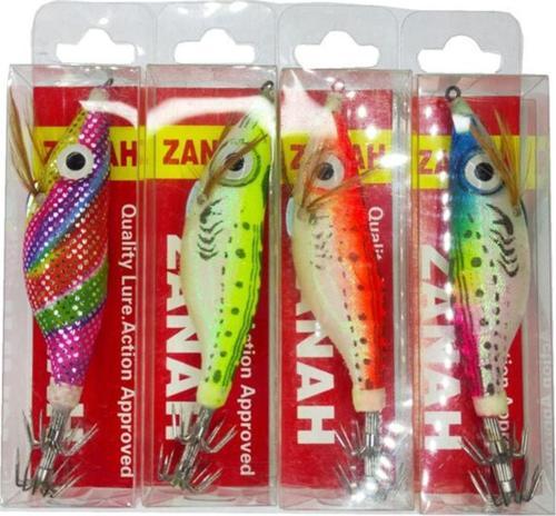 Fosforlu Kocagöz Kalamar Zokası 4lü Set