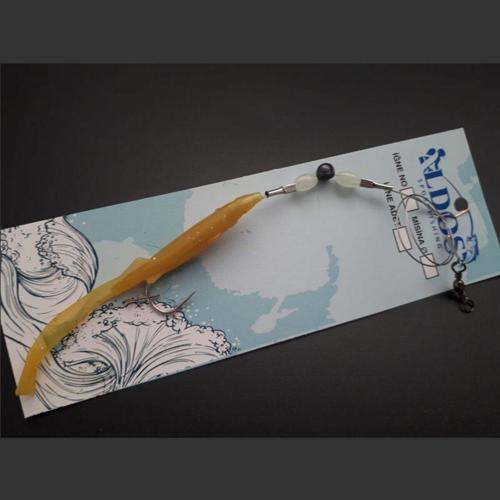 Levrek Lüfer Avcısı (3 ADET) Çelik Telli Silikon Balık 8,5 Cm Sarı