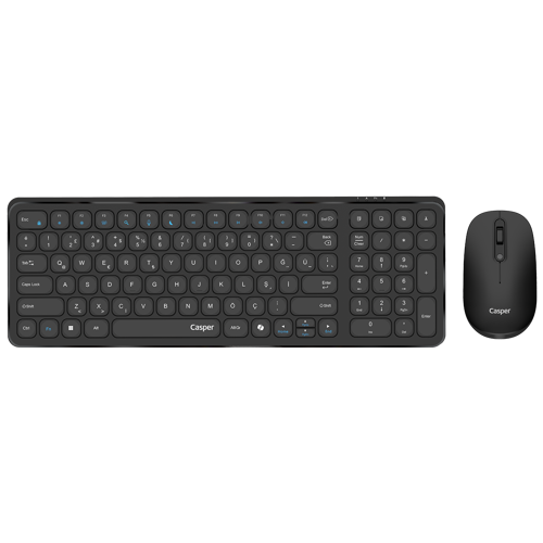 D300 Siyah Kablosuz Klavye Mouse Set