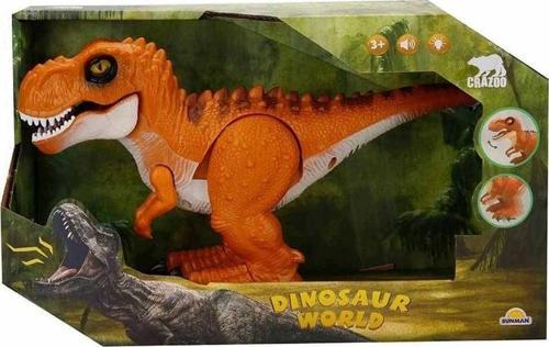 Sesli ve Işıklı Yürüyen Dinozor Kız Erkek Çocuk Oyuncak Eğitici Oyuncaklar