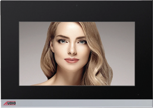 AUDIO 001197 SET Bus Plus 10.1" Görüntülü Diafon Dokunmatik Ekranlı Alarmlı Hafızalı Si̇yah İlave Set