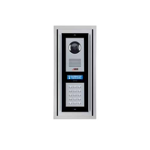 AUDIO 003003 Bus Plus 2 X 16 Ve 4 X 16 Lcd Ekranlı Zil Paneli (Mekanik Butonlu - Kart Okuyuculu)