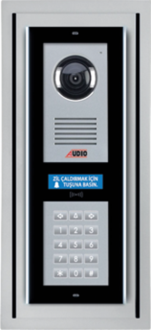 AUDIO 003003 Bus Plus 2 X 16 Ve 4 X 16 Lcd Ekranlı Zil Paneli (Mekanik Butonlu - Kart Okuyuculu)