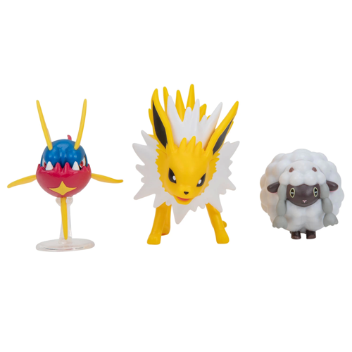 Pokemon Battle 3'lü Figür Seti Kız Erkek Çocuk Oyuncak Eğitici Oyuncaklar