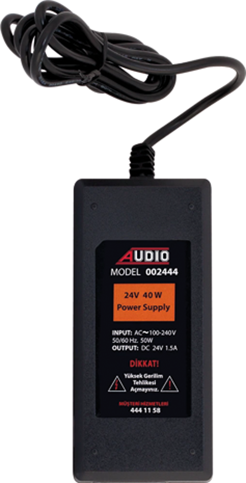 AUDIO 002444 Bus Plus Güç Kaynağı 24v 40 Watt Power Supply