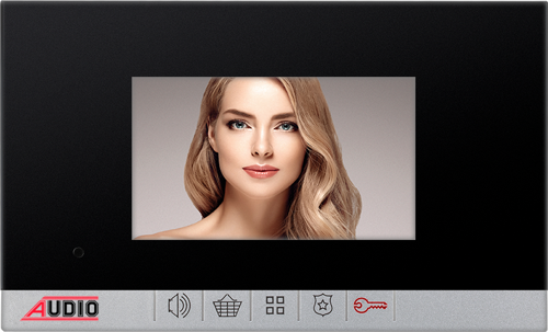 AUDIO 001183 SET Bus Plus 4.3" Görüntülü Diafon Bus Plus Mekanik Butonlu Handsfree Beyaz