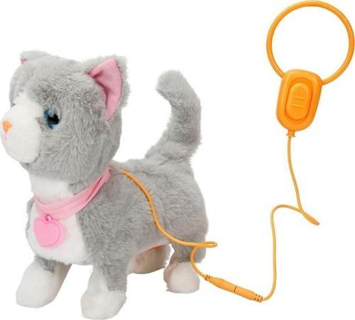 Sevimli Kedi Gigi Sesli ve Hareketli Kız Erkek Çocuk Oyuncak Eğitici Oyuncaklar