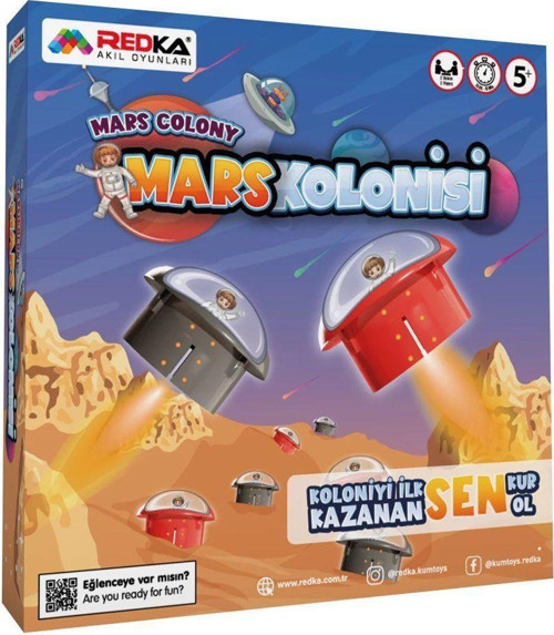 Kız Erkek Çocuk Oyuncak 5622 Redka Mars Kolonisi Kız Erkek Çocuk Eğitici
