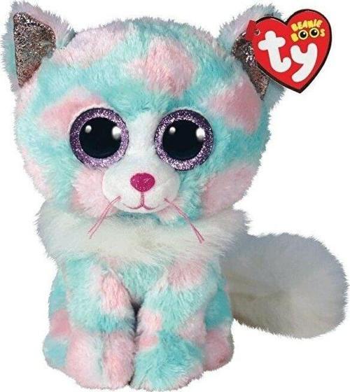 Eğitici Oyuncak Ty Beanie Boos Peluş Kedi Opal 15cm Kız Erkek Çocuk Eğitici