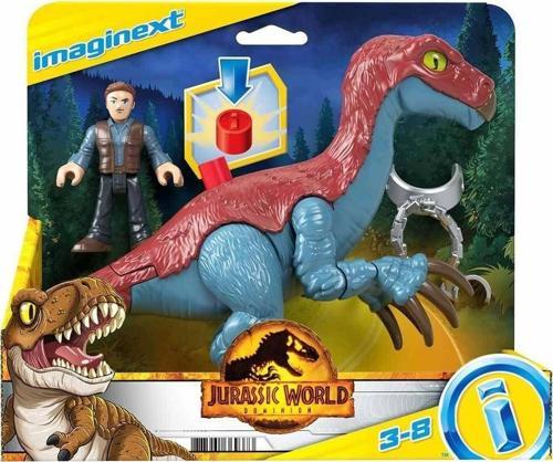 Kız Erkek Çocuk Oyuncak GVV65 Imaginext, Jurassic World Araçlar Kız Erkek Çocuk Eğiticil