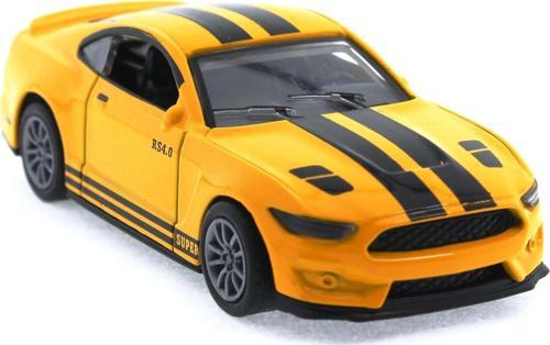 Eğitici Oyuncak Die Cast Çek Bırak Metal Sarı Spor Araba Kız Erkek Çocuk Eğitici