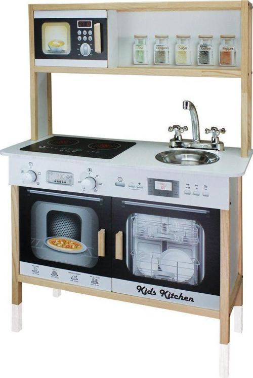 Kız Erkek Çocuk Oyuncak ÇG79 Çocuk Oyun Mutfağı -Siyah Kız Erkek Çocuk Eğitici