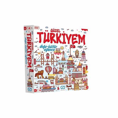 Eğitici Oyuncak 363 CAOYN-5160 Güzel Türkiyem Kız Erkek Çocuk Eğitici