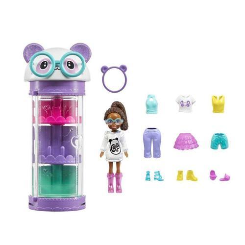 Eğlenceli Oyuncak HKW04 Polly Pocket Moda Eğlencesi Oyun Setleri-Mattel Kız Erkek Çocuk Eğitici Eğ