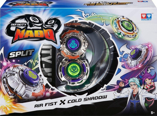 Eğlenceli Oyuncak Infinity Nado Split Metal 2´li Set Air Fist Cold Shadow Kız Erkek Çocuk Eğitici