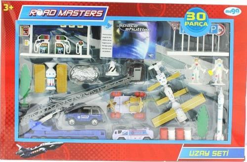 Eğitici Oyuncak Die Cast Merdivenli Uzay Seti 30 Parça Jp8106 Kız Erkek Çocuk Eğitici Eğitici Oy