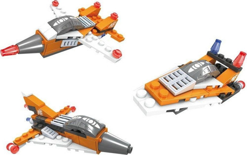 Eğitici Oyuncak Ausini Assembling Master 3 in 1 62 Parça Hava Araçları Kız Erkek Çocuk Eğitici E