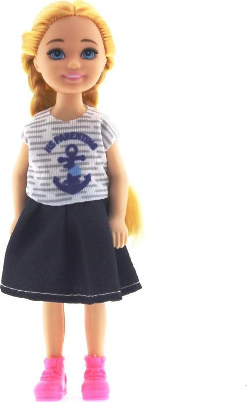 Eğitici Oyuncak Baonier Denizci Elbiseli 14cm Sarışın Tekli Kız Bebek Kız Erkek Çocuk Eğitici Eğ