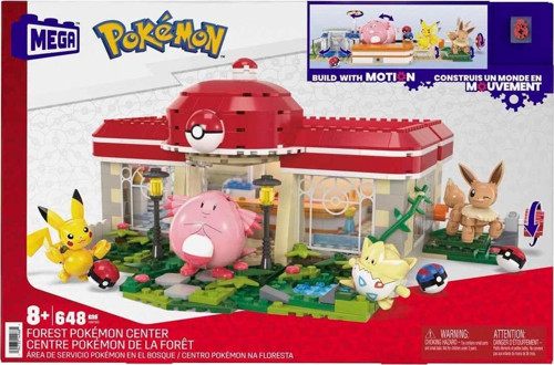 Öğretici Oyuncak HNT93 MEGA Pokémon™ Pokémon Dinlenme Tesisi 648 parça +8 yaş Kız Erkek Çocuk Eğitici Öğretici Oyunca