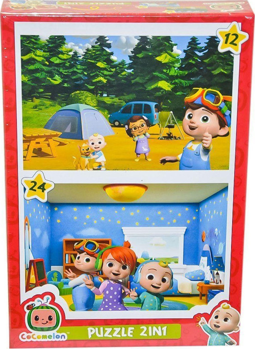 Öğretici Oyuncak CO7777 Cocomelon 2in1 12-24 - Laço Kids - Utku Oyuncak Kız Erkek Çocuk Eğitici E