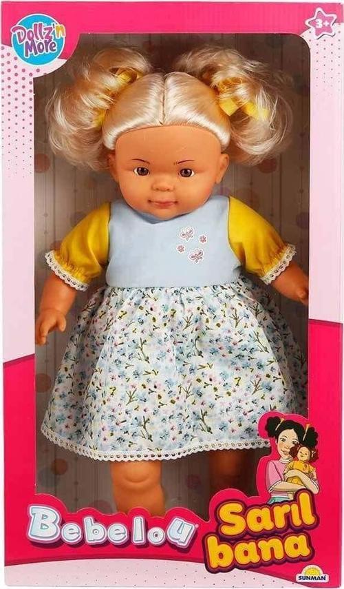 Eğlenceli Oyuncak 40052 Bebelou Sarıl Bana Et Bebek 40cm Kız Erkek Çocuk Eğiticila