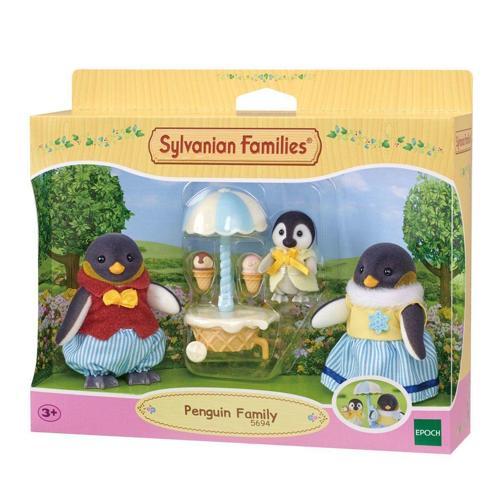 Eğlenceli Oyuncak 5694 Sylvanian Families Penguen Ailesi +4 yaş Kız Erkek Çocuk Eğitici Eğitici Oy