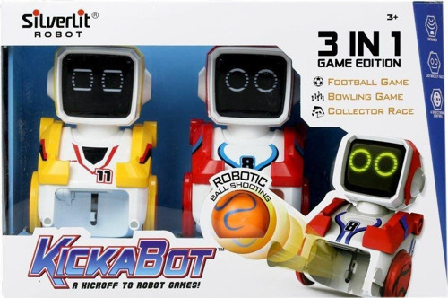 Kız Erkek Çocuk Oyuncak SIL 88549 Kickabot İkili Set Asorti Kız Erkek Çocuk Eğitici
