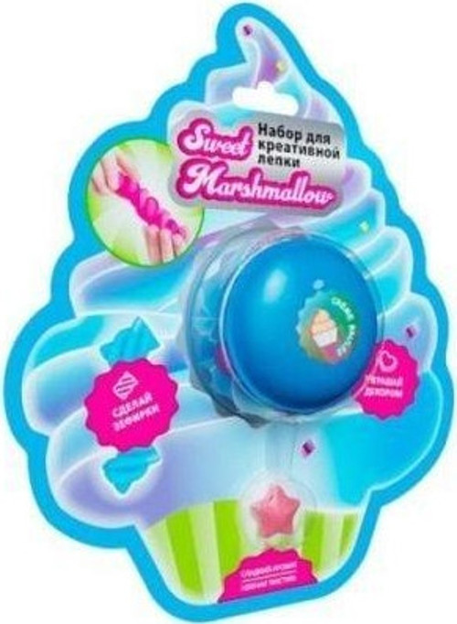 Eğlenceli Oyuncak Macaron Kutuda Marshmallow Cupcake Slime Kız Erkek Çocuk Eğitici
