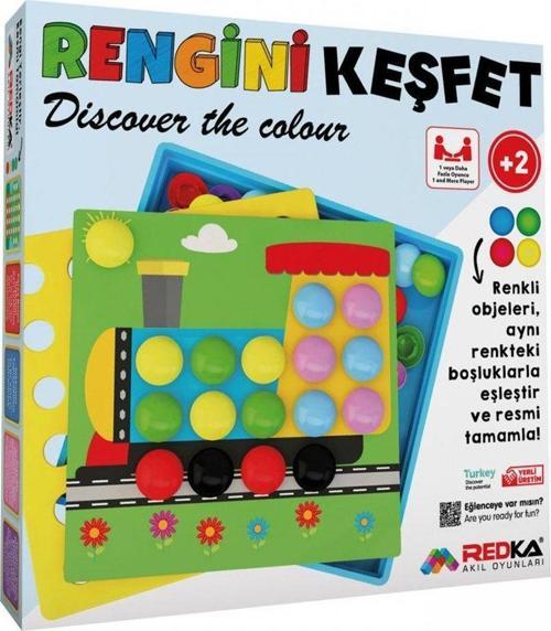 Eğitici Oyuncak 5457 Redka, Rengini Keşfet / +2 yaş Kız Erkek Çocuk Eğitici