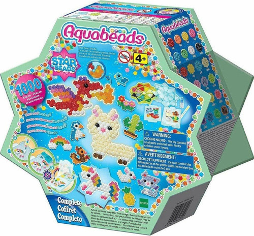 Kız Erkek Çocuk Oyuncak 31601 AquaBeads Star Bead Başlangıç Seti / Epoch / +4 yaş Kız Erkek Çocuk Eğiticila