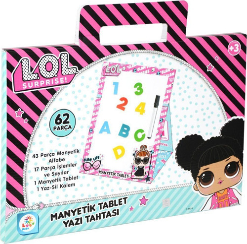 Eğitici Oyuncak LOL7590 Laço, LOL Manyetik Tablet Kız Erkek Çocuk Eğitici
