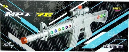 Eğitici Oyuncak MPT-76 Işıklı Sesli Tüfek Kız Erkek Çocuk Eğitici