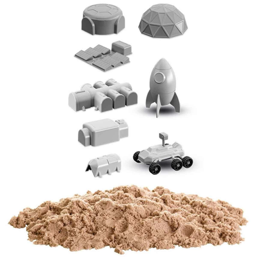 Eğitici Oyuncak Art Craft Görevimiz Mars Kinetik Kum Oyun Seti 750 Gr. Kız Erkek Çocuk Eğitici E