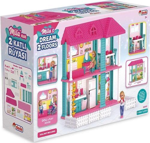 Kız Erkek Çocuk Oyuncak 03757 Milanın 2 Katlı Rüyası -Dede Kız Erkek Çocuk Eğitici