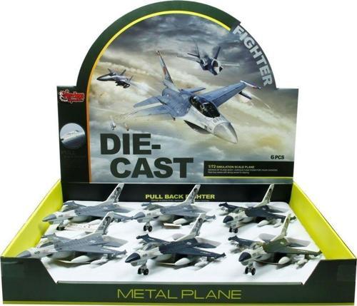 Eğitici Oyuncak HW777-16 Çek Bırak Savaş Uçağı AL-599 - 1adet fiyatıdır Kız Erkek Çocuk Eğitici 