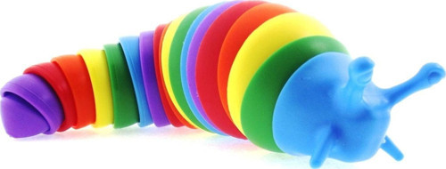 Kız Erkek Çocuk Oyuncak Kıvrılabilen Renkli Plastik Salyangoz Mavi Kız Erkek Çocuk Eğitici Eğitici Oyunc