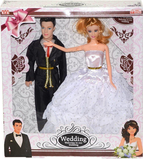 Eğlenceli Oyuncak 248 Efe, Wedding Gelin ve Damat Kız Erkek Çocuk Eğitici