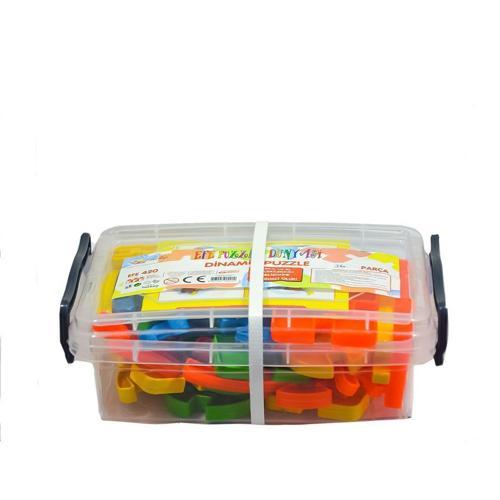 Eğitici Oyuncak 420 Efe, Dinamik 36 parça Puzzle Kız Erkek Çocuk Eğitici