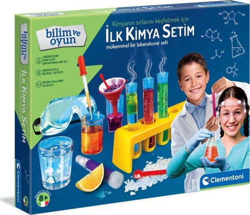 Öğretici Oyuncak 64228 Bilim ve Oyun - İlk Kimya Setim / +8 yaş Kız Erkek Çocuk Eğitici Eğitici O